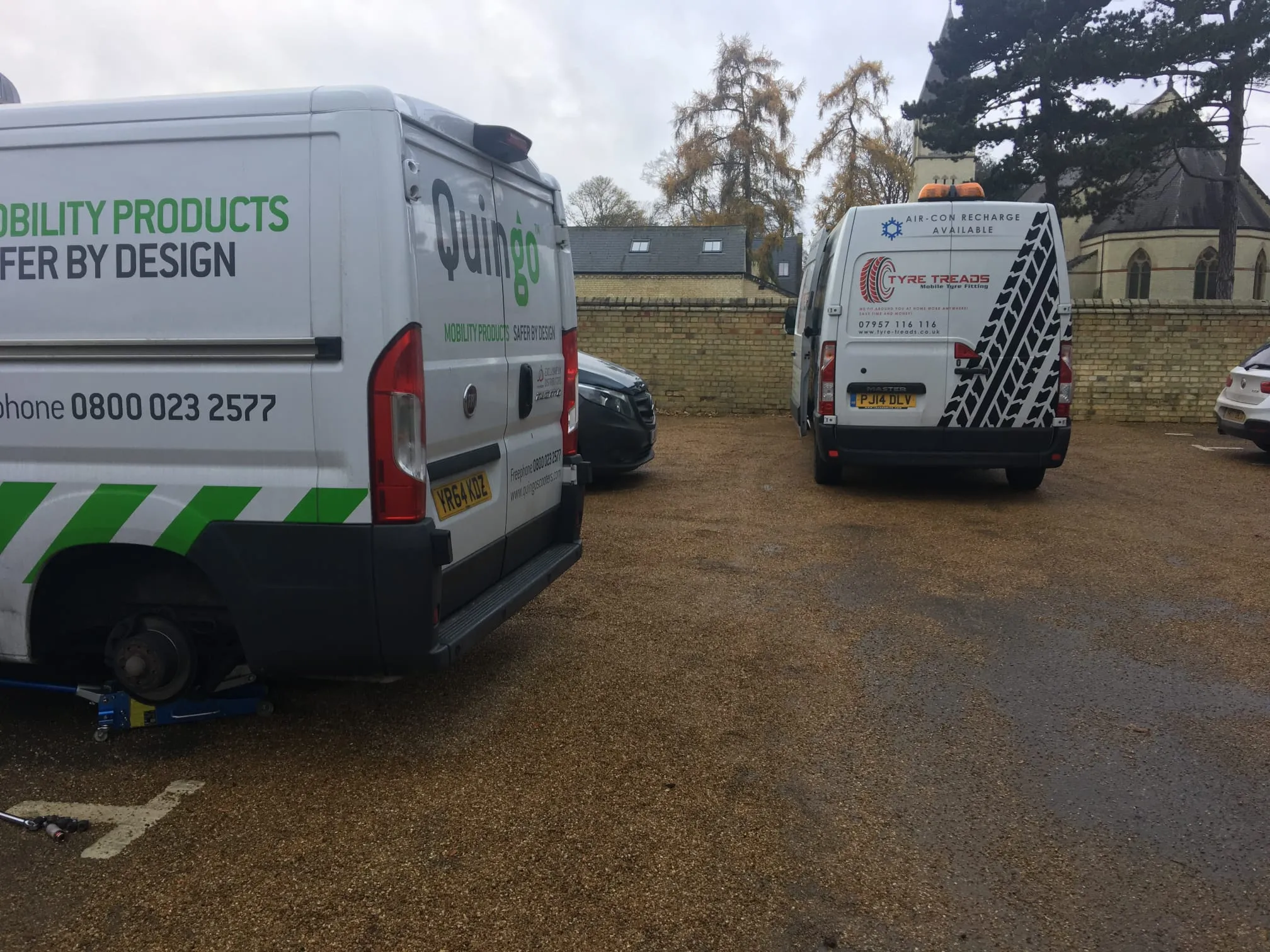 Contact us Tyre Treads